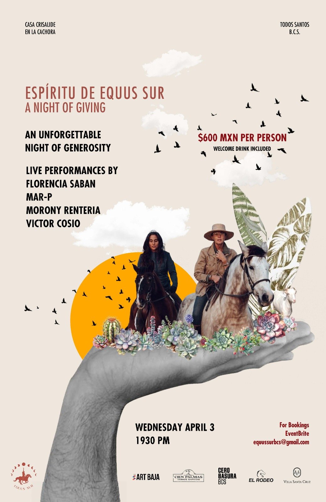 ESPÍRITU DE EQUUS SUR – CASA CRISALIDE